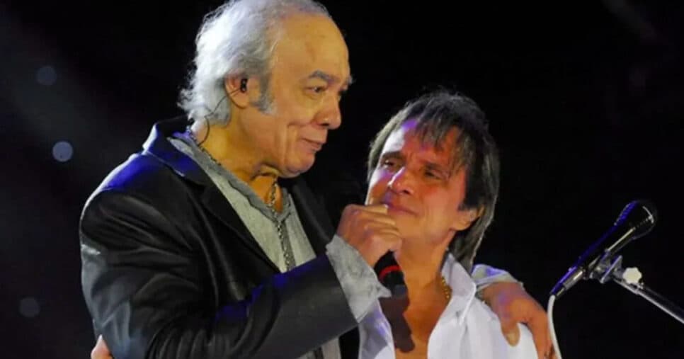"Choramos": Erasmo Carlos conta segredo sobre situação com Roberto Carlos em carta psicografada