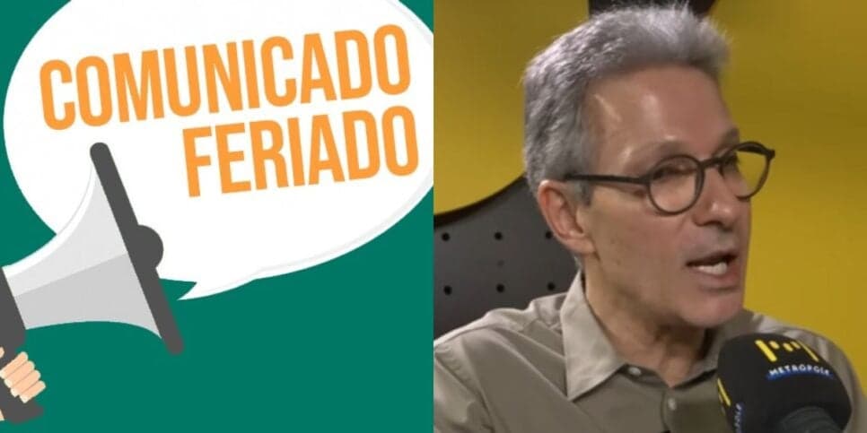 Feriado é confirmado na terça (10) em cidade de MG durante o governo de Romeu Zema