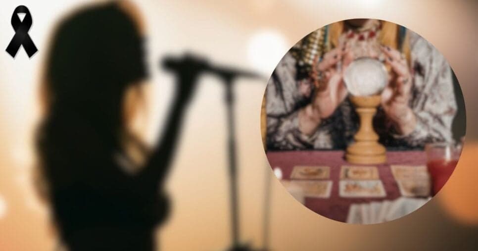 "Um troço": Sensitiva famosa prevê morte de cantora amada em março de 2026