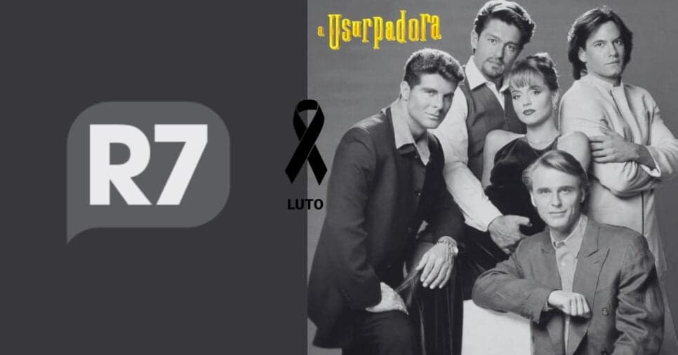 Luto: Jornal da Record comunica morte de astro que brilhou em A Usurpadora