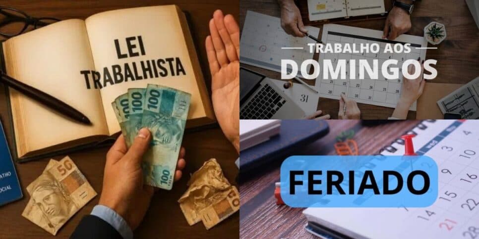 Nova lei trabalhista traz mudança na regra do trabalho aos domingos e feriados em 2026