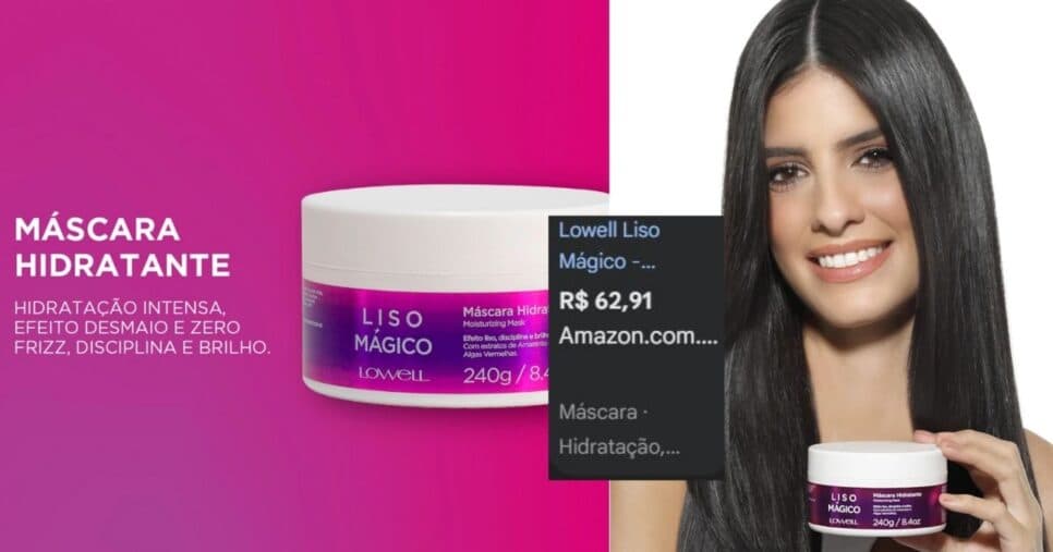 Liso mágico (Foto Reprodução/Montagem/TV Foco/Canva/Lowel)