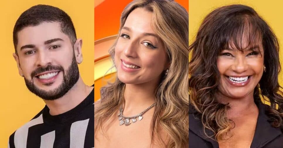 Enquete BBB26: Marcelo, Samira e Solange estão no paredão; vote em quem você quer que saia