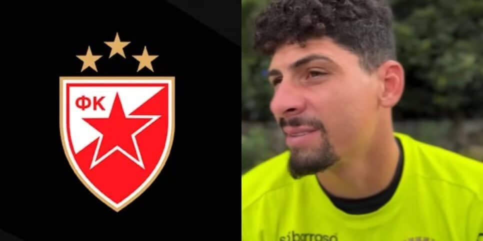 Matheus Magalhães defende o Estrela Vermelha (Reprodução: Youtube)