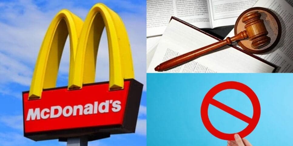 Lei aprovada traz proibição em restaurantes em país e atinge o McDonald’s: “A partir de agosto”
