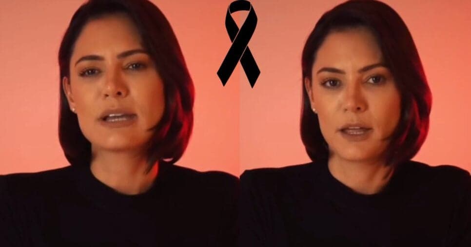 Michelle Bolsonaro comunica morte e revela dor em desabafo: "Tão brutal"