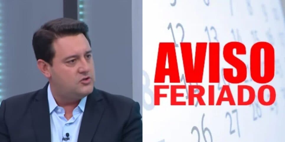 Feriado é confirmado na quarta (11) em cidade de PR na gestão de Ratinho Jr