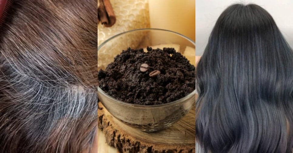 Solução caseira com café cobre o cabelo branco e traz adeus às tintas