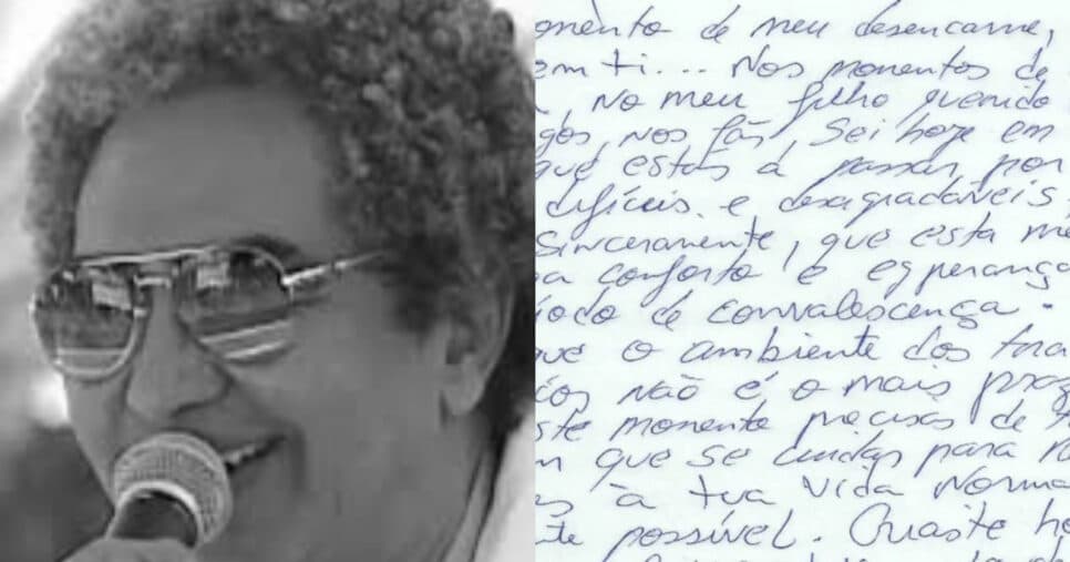 "Responsável por tudo": Carta psicografada de Reginaldo Rossi traz revelação sobre sua morte