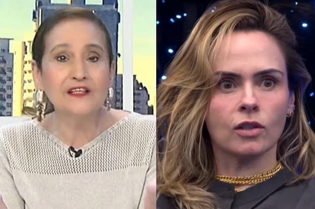 Sonia Abrão e Ana Paula no BBB26 (Foto: Reprodução / RedeTV! / Globo)

