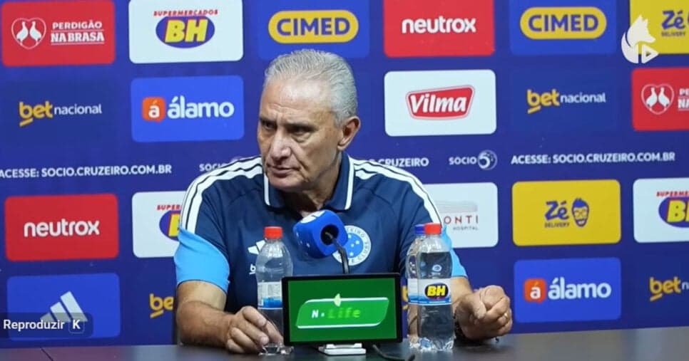 Demitido? Cruzeiro decide sobre saída de Tite após 2 meses e substituto