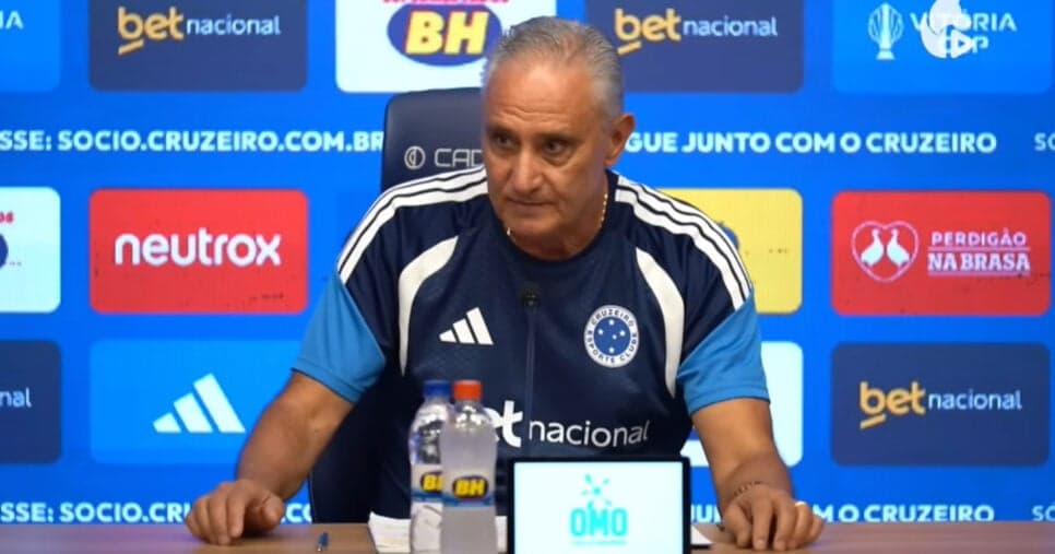 Urgente: Cruzeiro demite Tite após seis jogos sem vitória no Brasileirão