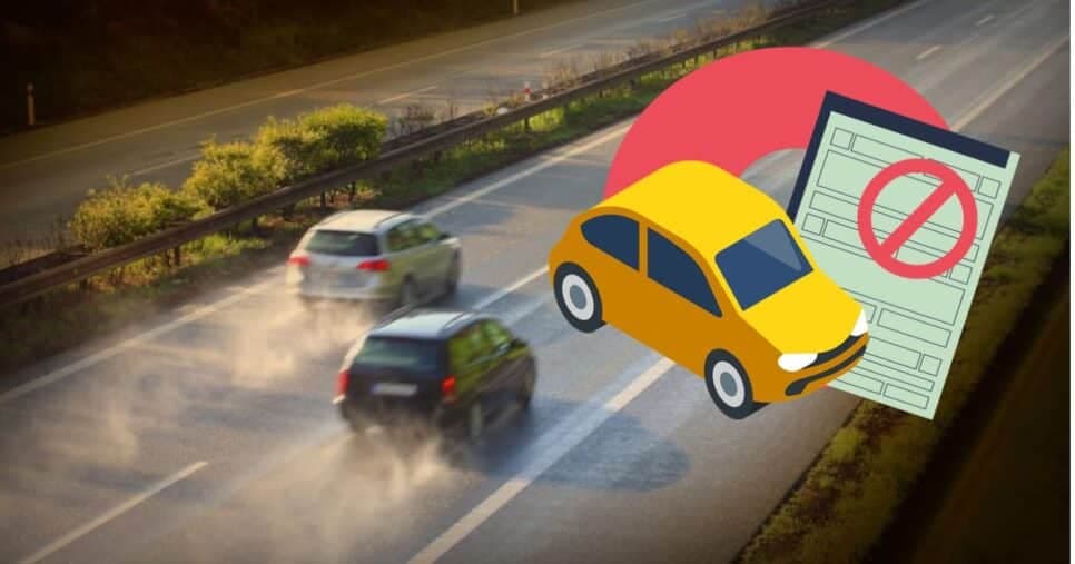 Lei da faixa da esquerda informa multa e 4 pontos na CNH mesmo aos que não ultrapassarem a velocidade