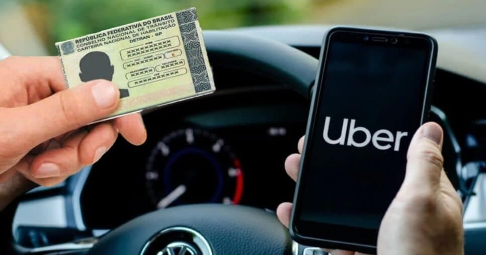 Regra da Uber em vigor hoje (20/03) informa obrigação na CNH para continuar sendo motorista
