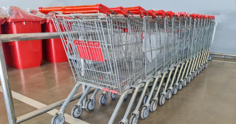 Lei Municipal determina proibição do uso de carrinho de supermercados nesses locais