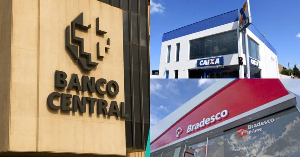 Banco Central informa 5 situações que paralisam agências da Caixa, Bradesco e mais