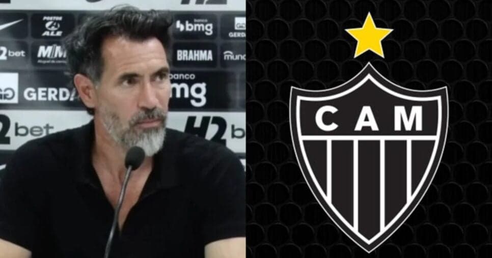 Eduardo Domínguez aprova contratação de zagueiro de R$8M para substituir Alonso no Atlético-MG