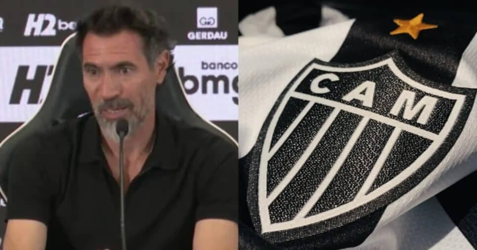 Eduardo Domínguez perde meio-campista de R$ 6M no Atlético-MG hoje (14)