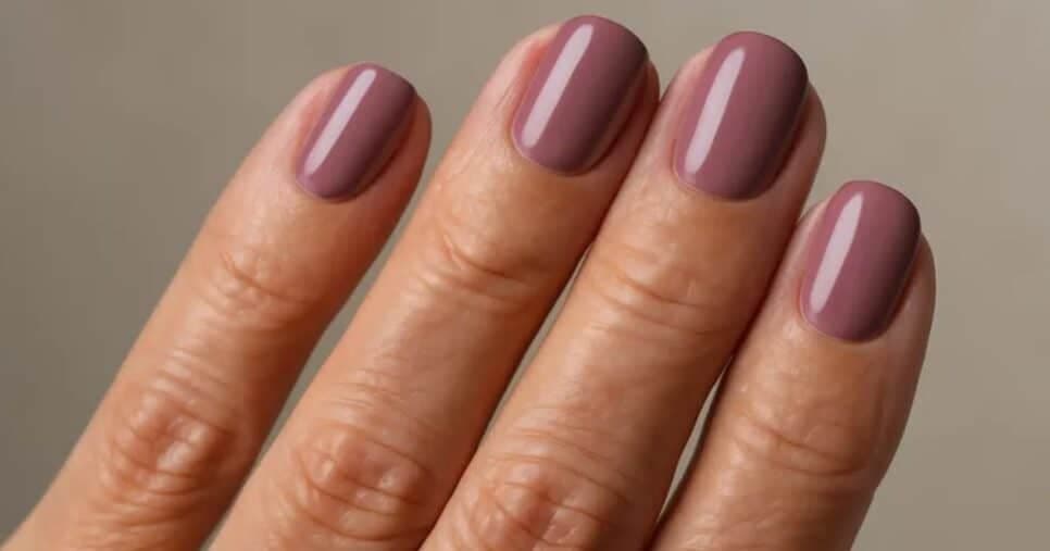 Esmalte nude arroxeado (Foto: Reprodução/Internet)
