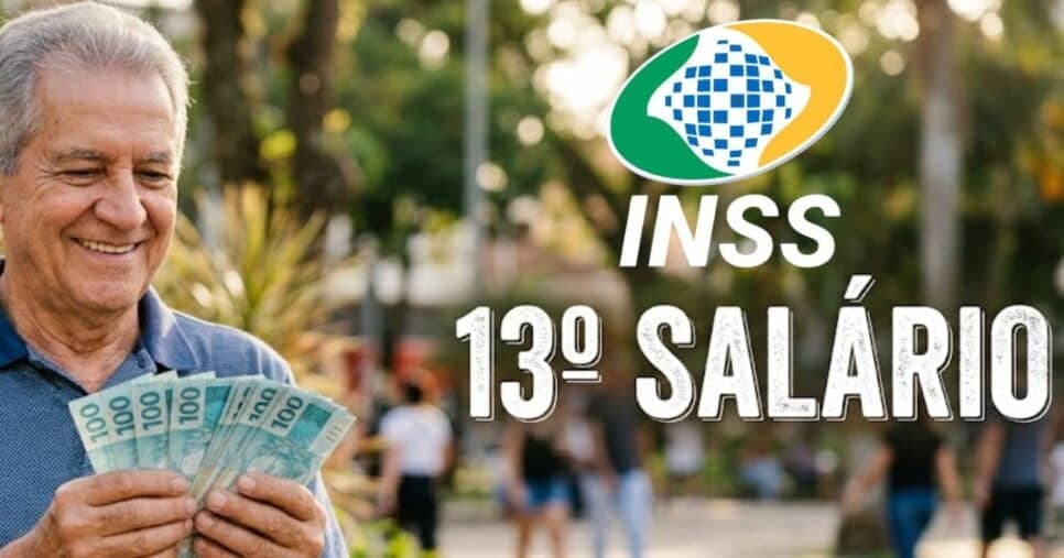 Ilustração 13º salário do INSS (Foto: Montagem TV Foco / GMN)
