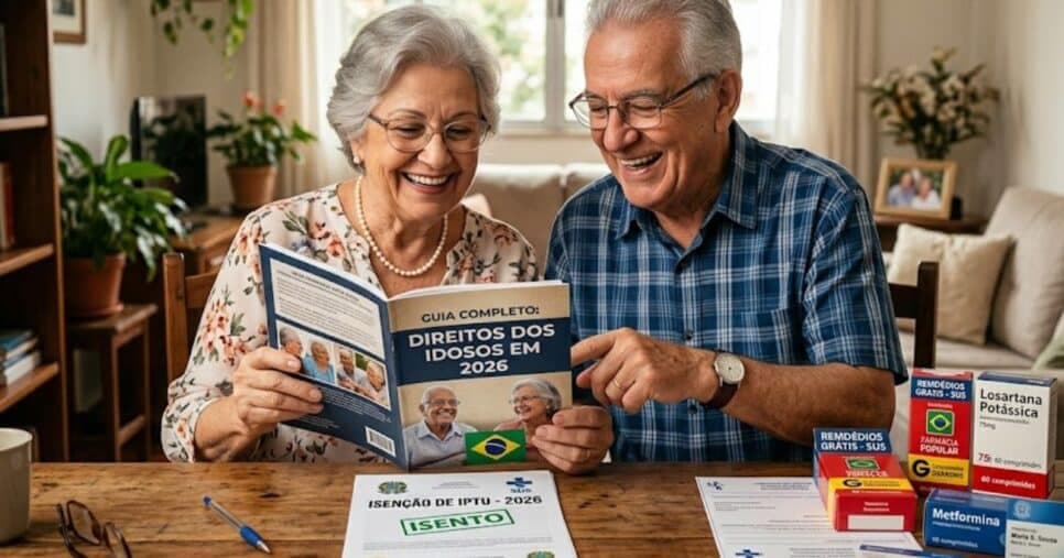 Idosos de 65+ vibram com pagamento liberado hoje (27) graças a lei em vigor
