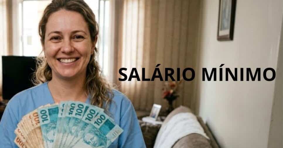 Nada dos R$1621: Estado paga salário mínimo de R$ 2.181 às domésticas