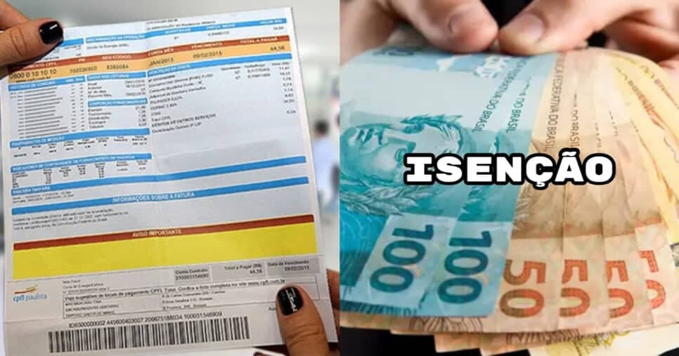 Guia completo: 5 contas que famílias baixa renda terão isenção por lei no Brasil