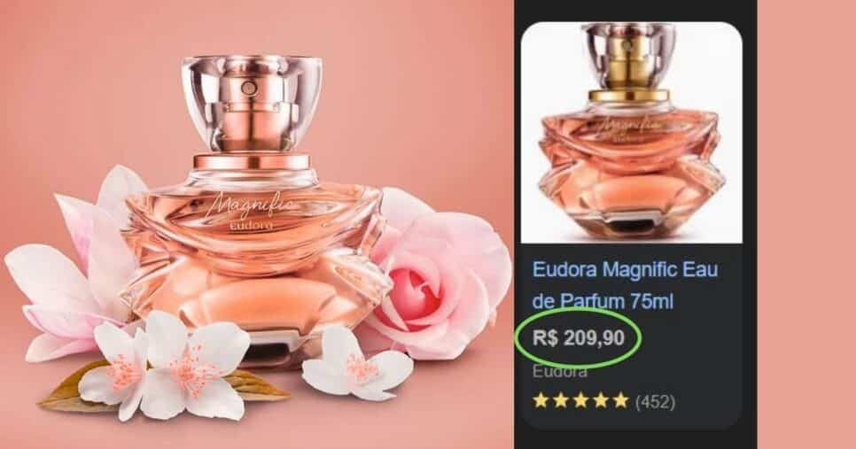Magnific-Eudora (Foto Reprodução/Montagem/TV Foco/Canva/GMN/Lennita/Google Shopping/YouTube)