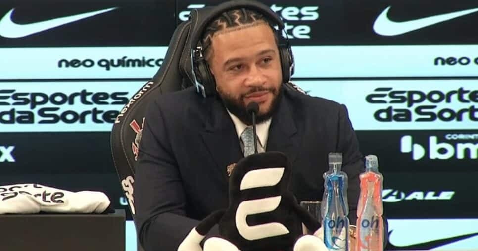 Vai renovar? Nova atualização sobre Memphis Depay no Corinthians chega hoje (30)