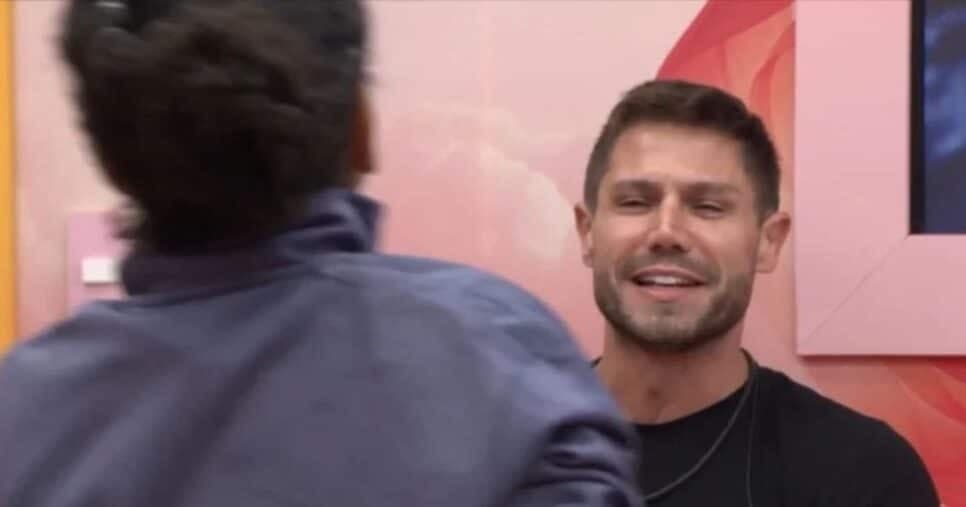 Milena e Jonas no BBB26 (Foto: Reprodução / Globo)