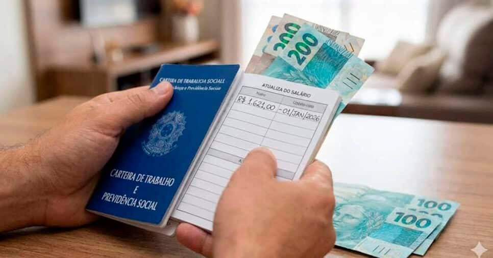 Novo salário mínimo sobe 6,79% em 2026: Veja quanto receberá hoje (30)