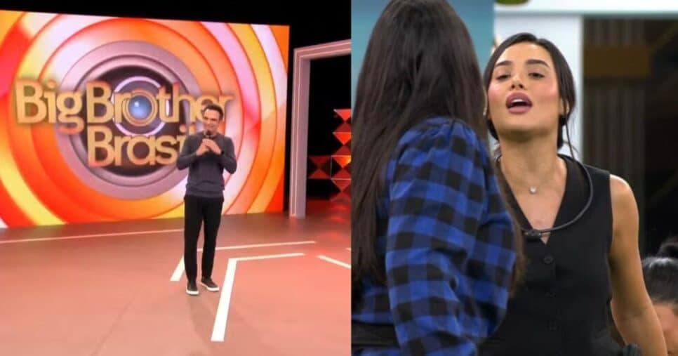 Noite do BBB26 tem barraco, Tadeu Schmidt obrigado a intervir e sister sendo desmascarada