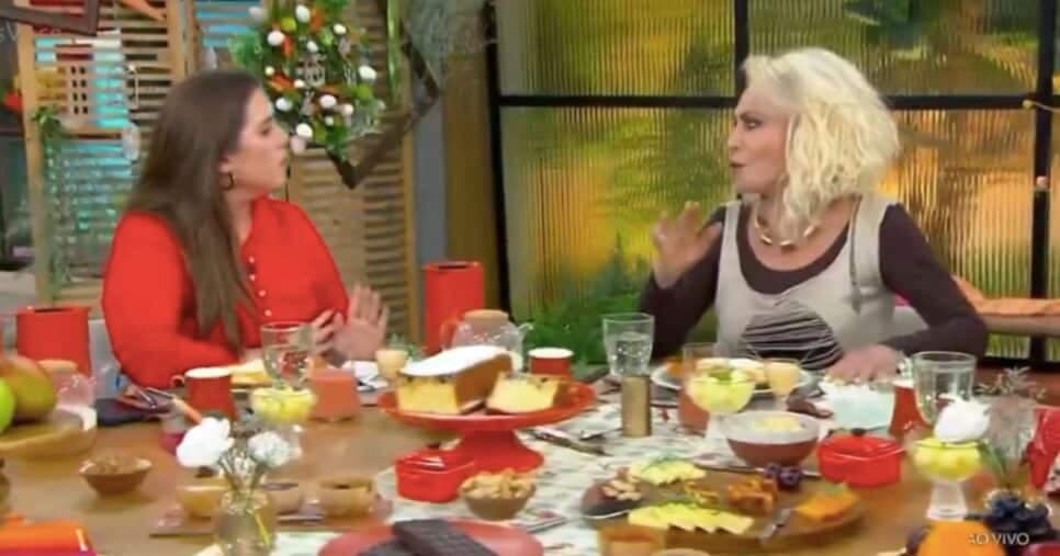 Tati Machado e Ana Maria (Foto: Reprodução / Globo)