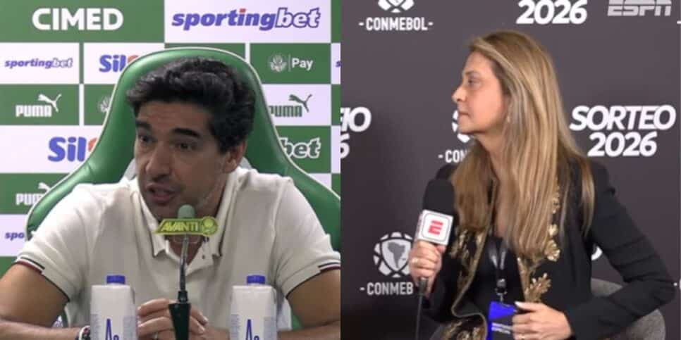 Leila comunica Abel Ferreira hoje(20/03) sobre retorno de atacante de R$150M no Palmeiras