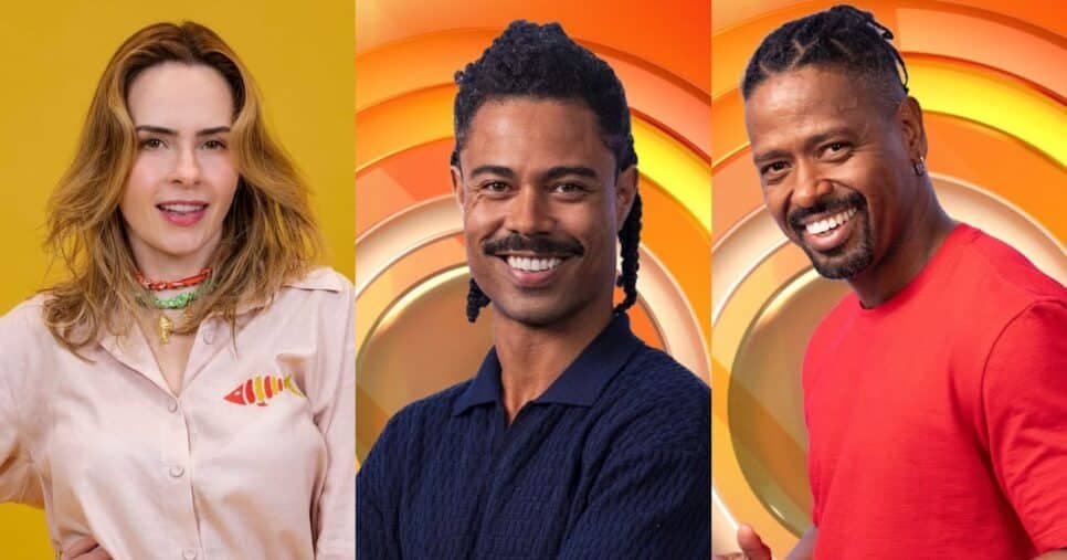 Enquete BBB26: Ana Paula, Breno e Leandro estão no paredão; vote em quem você quer que saia