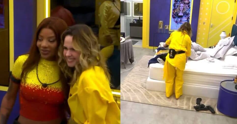 Ana Paula age às pressas antes de Ludmilla e rivais entrarem no quarto do líder e esconde bem mais precioso