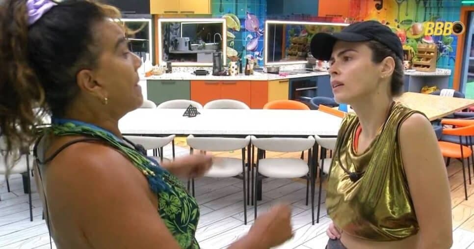 Ilustração BBB26: Solange ataca Ana Paula e cita mãe falecida em briga