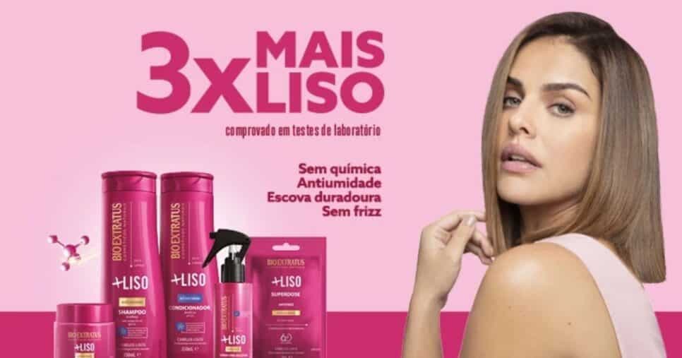 Bio Extratus mais liso (Foto Reprodução/site oficial)