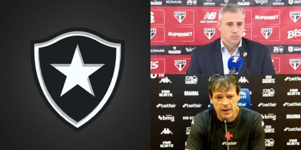 Nem Crespo, nem Diniz: Botafogo tem negociação avançada com outro treinador hoje(26/03)