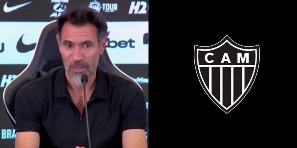 Domínguez deixa meia de R$90M fora no Atlético-MG e cumpre promessa