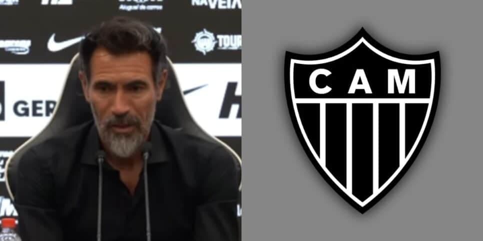 Domínguez lida com volante de 28 anos fora no Atlético-MG e age por substituto hoje 13/3