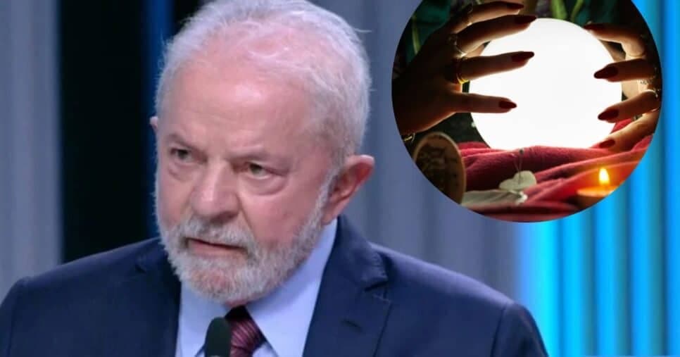 Lula e ilustração de vidente (Foto: Reprodução / Globo / Canva / Montagem TV Foco)