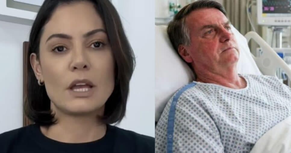 Michelle atualiza estado de Bolsonaro hoje (20) na UTI e notícia preocupa: "Não há previsão"