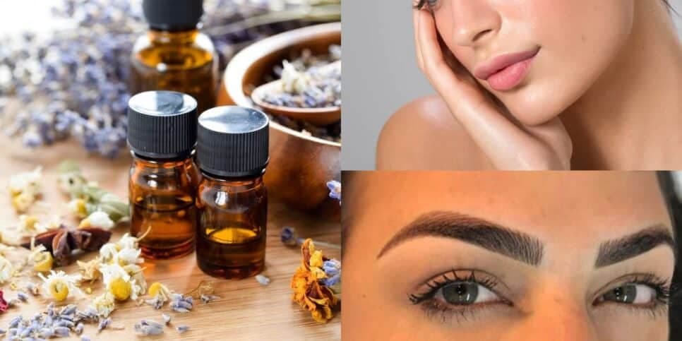 3 óleos naturais para fortalecer cílios, preencher sobrancelhas e hidratar a pele