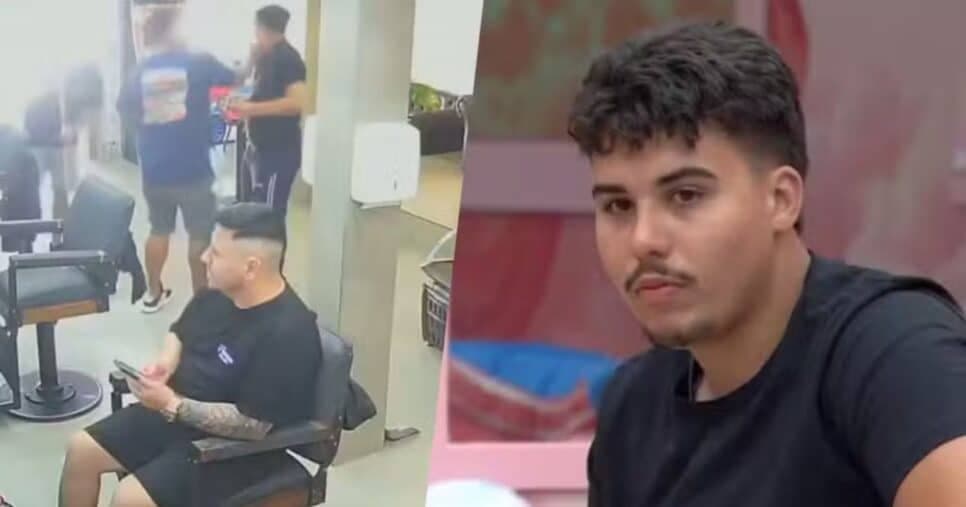 Pedro realmente levou surra em barbearia, equipe luta para esconder e o que ele fez no estabelecimento é humilhante