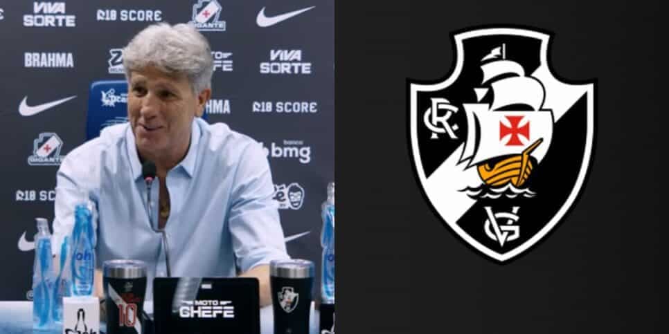 Renato Gaúcho ciente: Retorno de lateral de R$ 47M e mais um reforço no Vasco hoje (04)