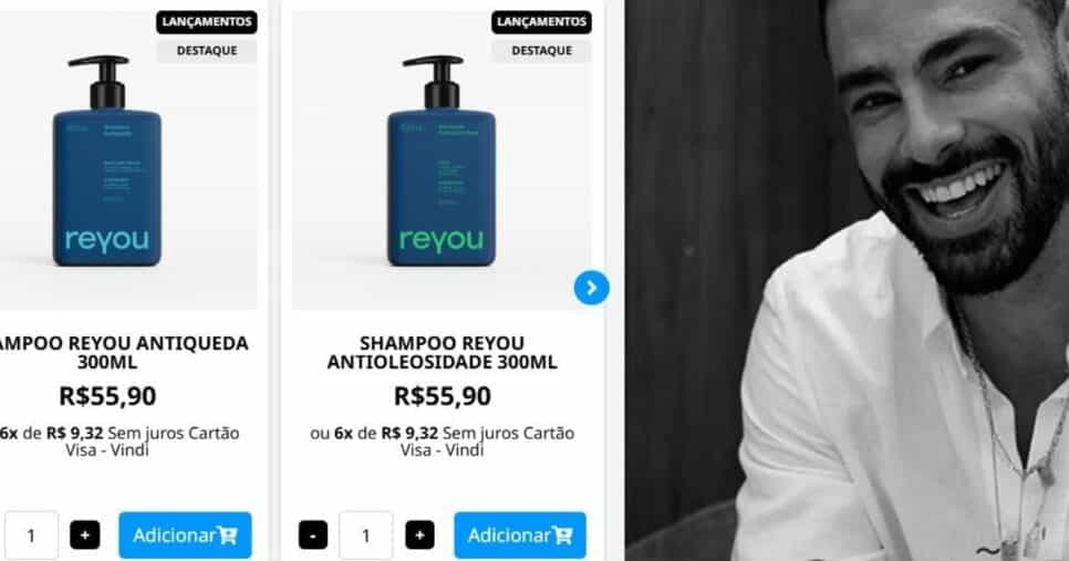 Preços dos produtos ReYou (Foto Reprodução/site oficial)