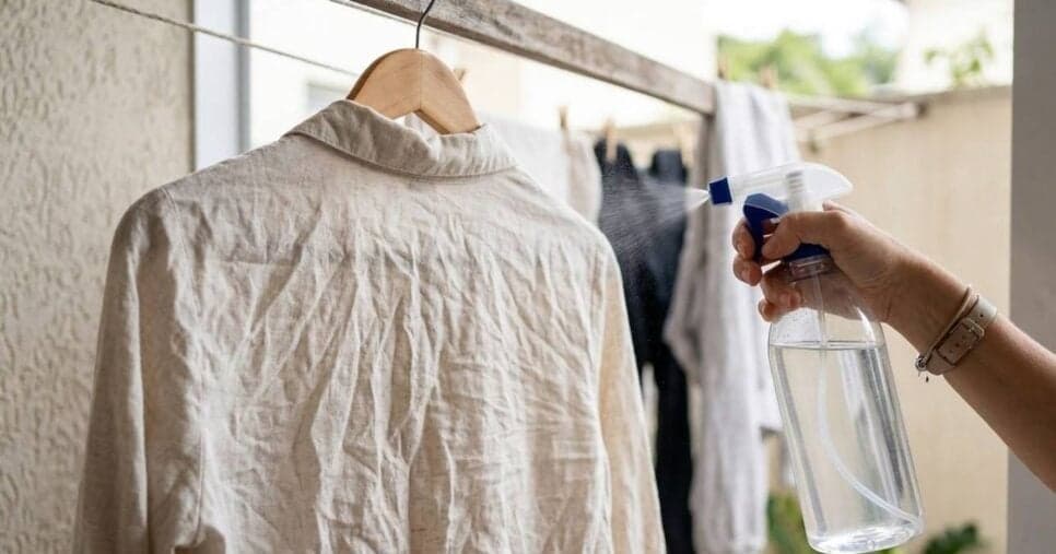 Passar roupa nunca mais: Solução caseira simples elimina o amassado sem esforço algum