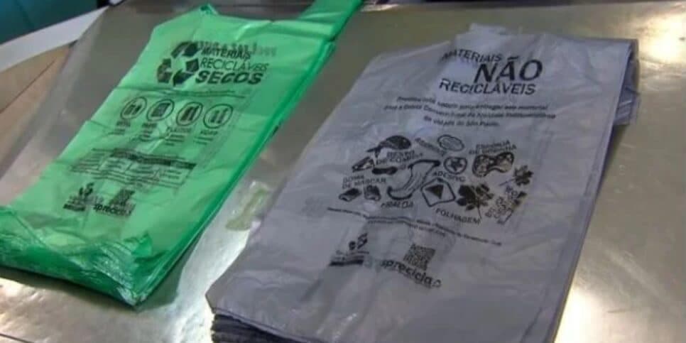 Sacolas plásticas voltar a ter custo aos clientes em cidade do RJ (Reprodução: Divulgação)