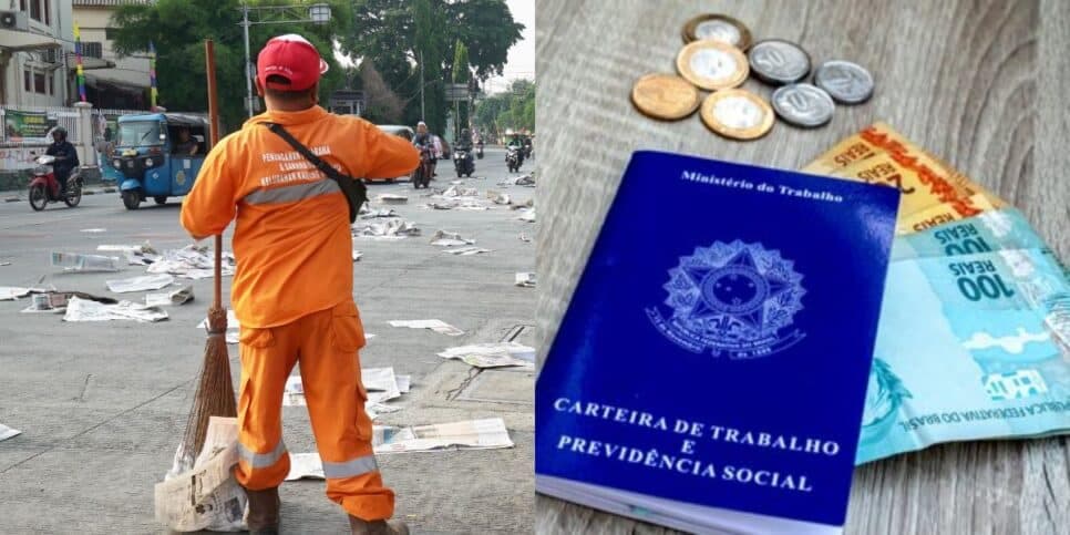 Nada de R$1.621: Proposta prepara novo salário mínimo para garis no Brasil